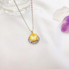Yellow Gem Necklace